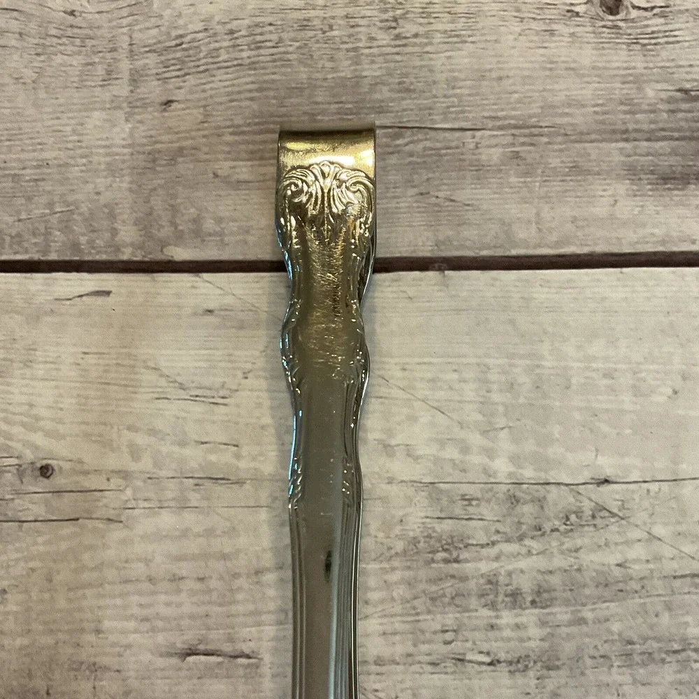 Reed & Barton Select VICTORIA Stainless Flatware Salad Serving Tongs